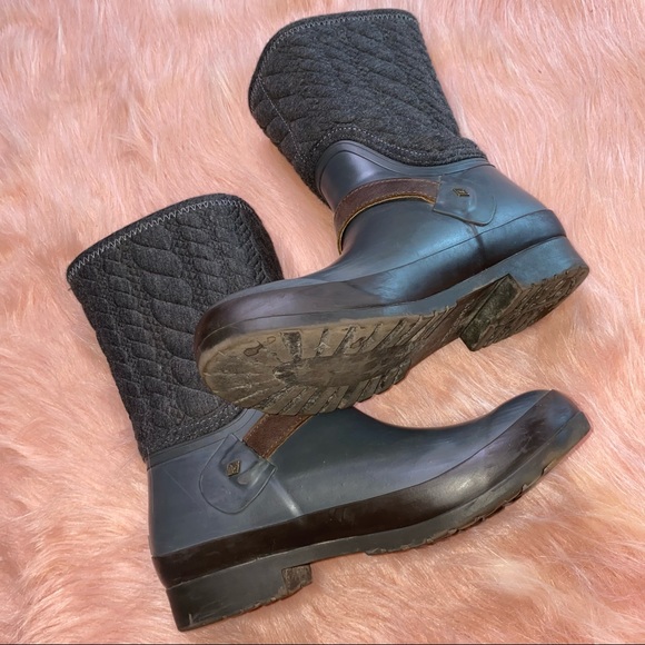 Sperry Quilted Waterproof Rain Boots 7 - Picture 5 of 6